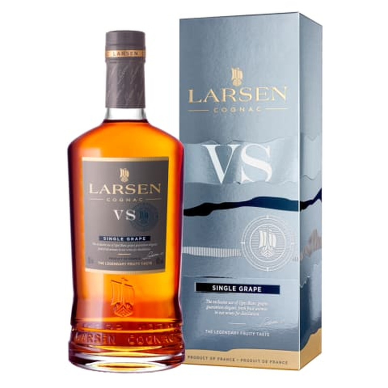 Cognac Larsen VS 40%vol 0,7l karbis