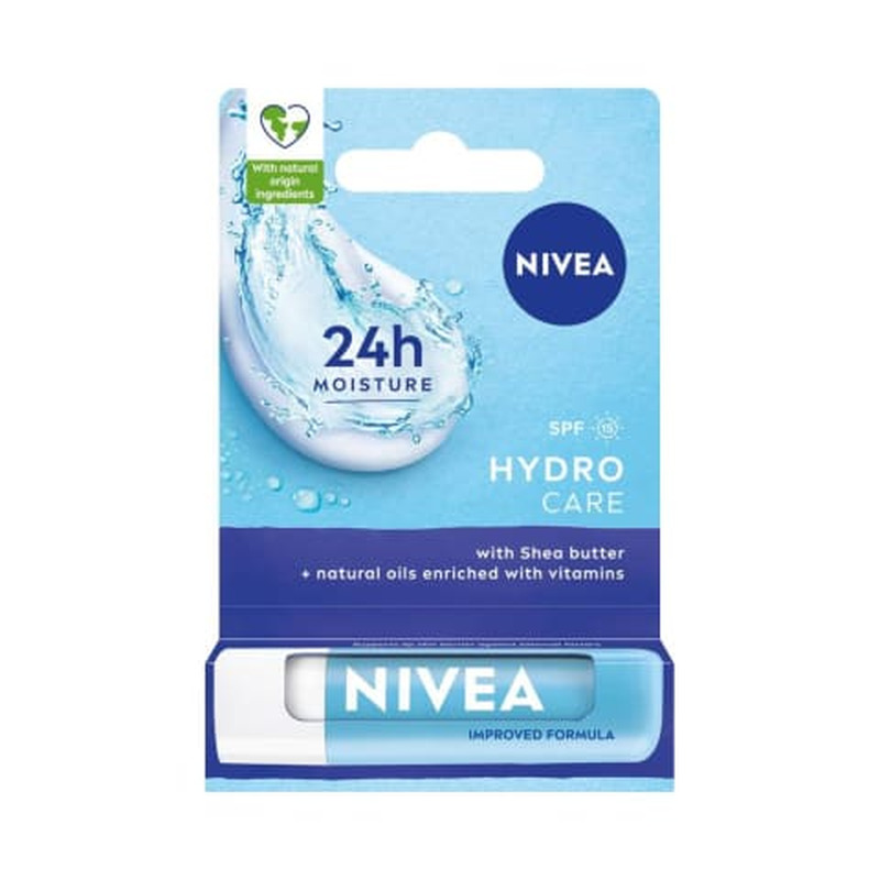 Hügieeniline huulepulk Nivea hydro care 4,8g