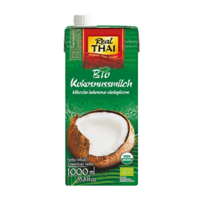 REAL THAI Bio kookospähklikreem 17-19% 1l