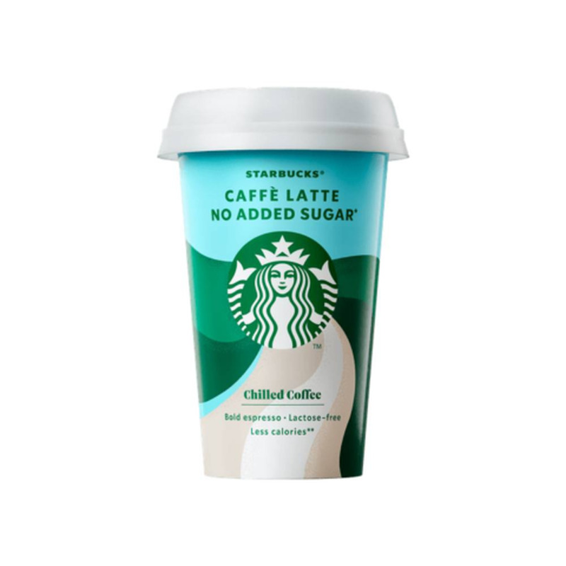 Kohvijook Latte Starbucks magusainega 0,22l