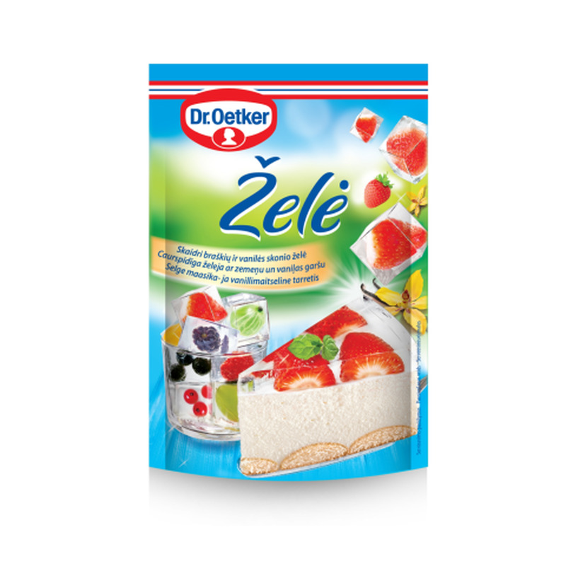 Tarretis maasika-vanilje maitseline Dr Oetker 72g