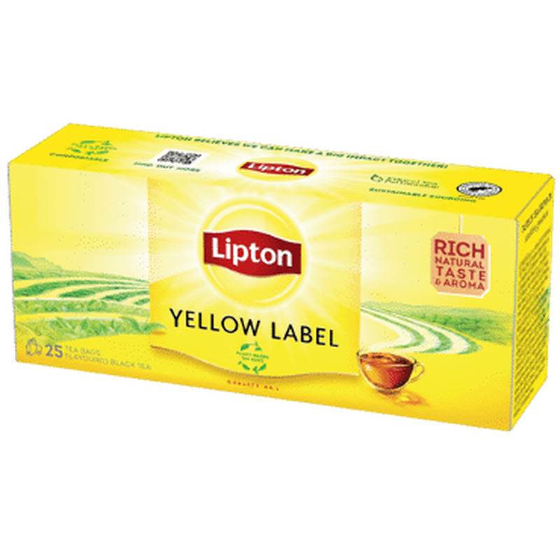 Must tee Yellow Label LIPTON 25x2g