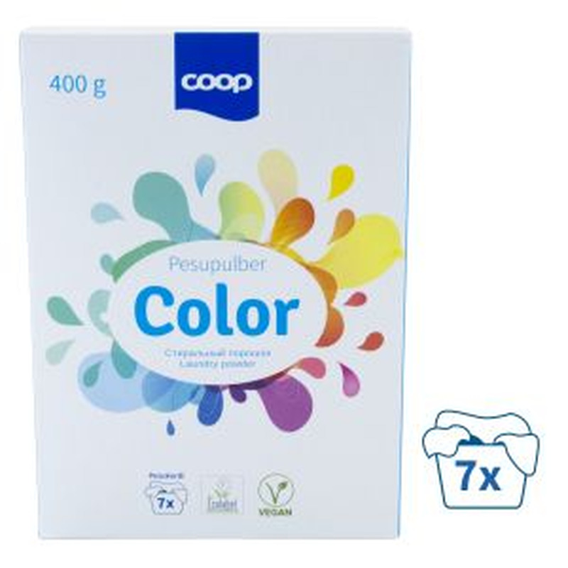 Coop Color pesupulber 400g 7pesu