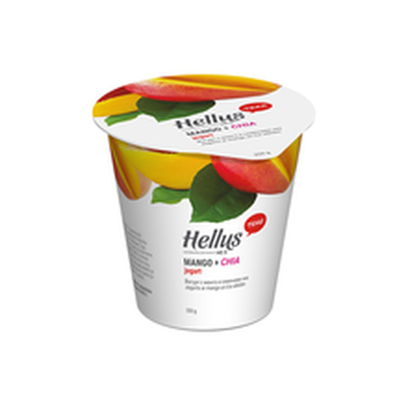 Jogurt mango ja chia seemnetega, HELLUS, 350 g