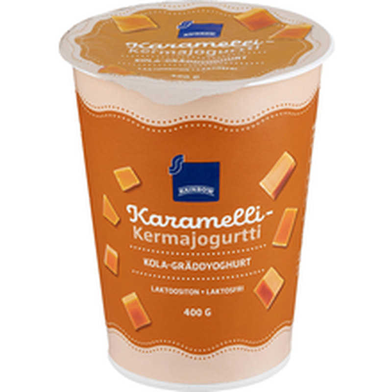 Rainbow karamelli-koorejogurt, laktoosivaba, 400g