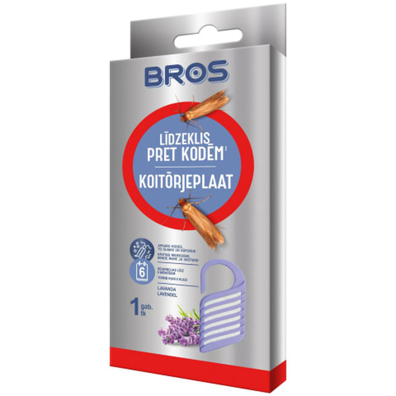 Koitõrjeplaat Lavendel riputatav, BROS, 1 tk