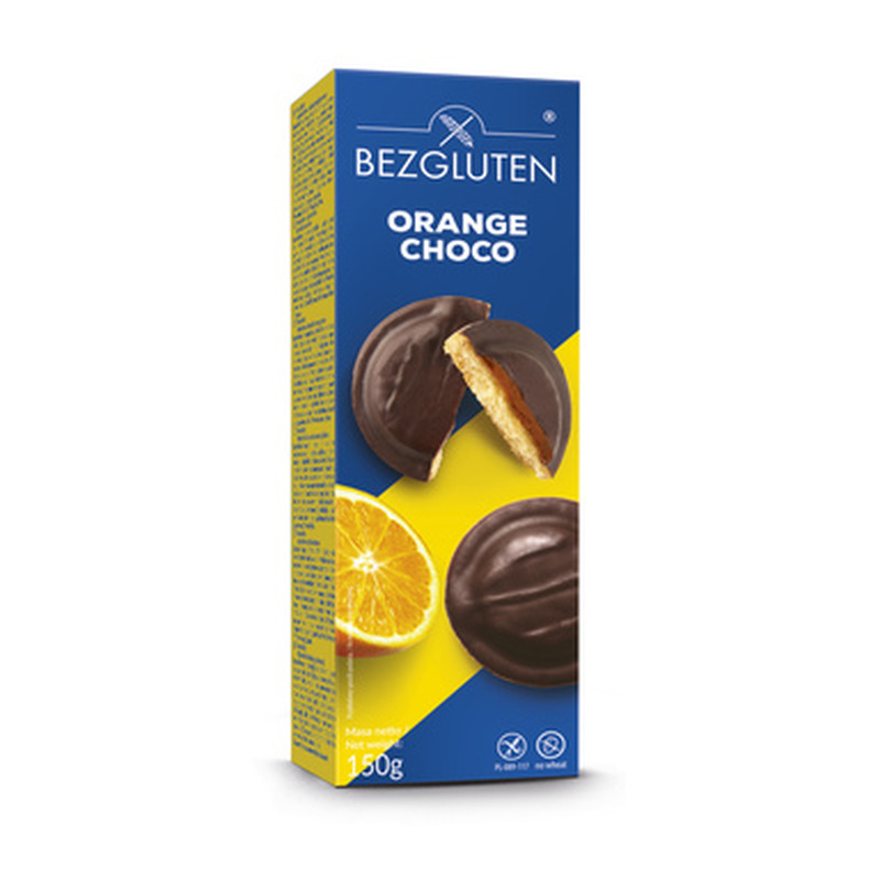 BEZGLUTEN Apelsiniküpsised 150g (gluteenivaba)