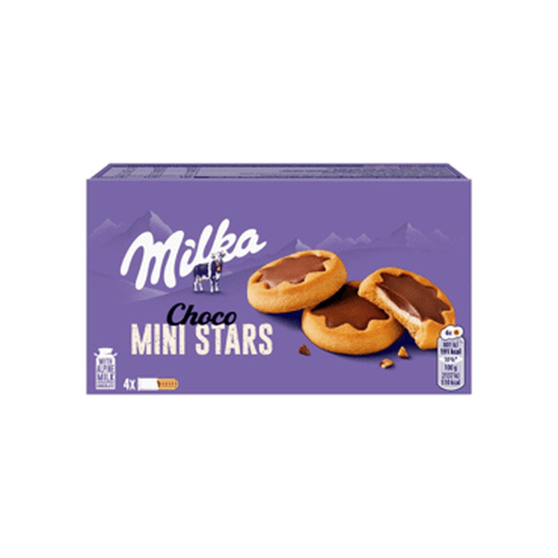 Küpsised Choco Minis MILKA 4x37g