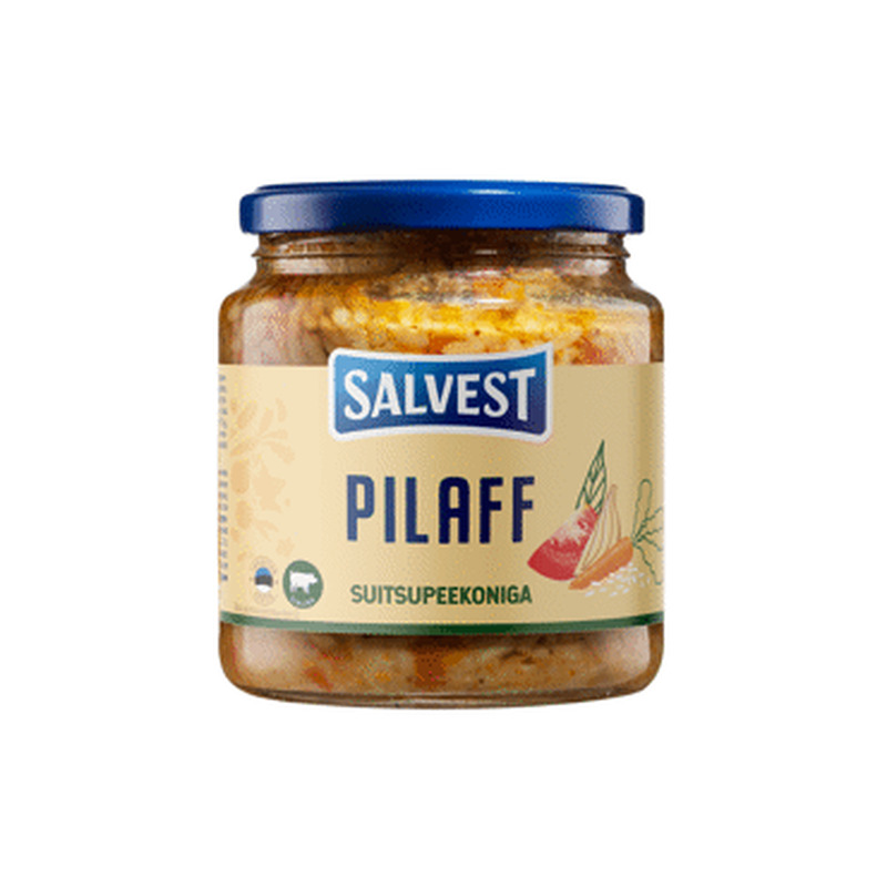 Suitsupeekoniga pilaff SALVEST 530g