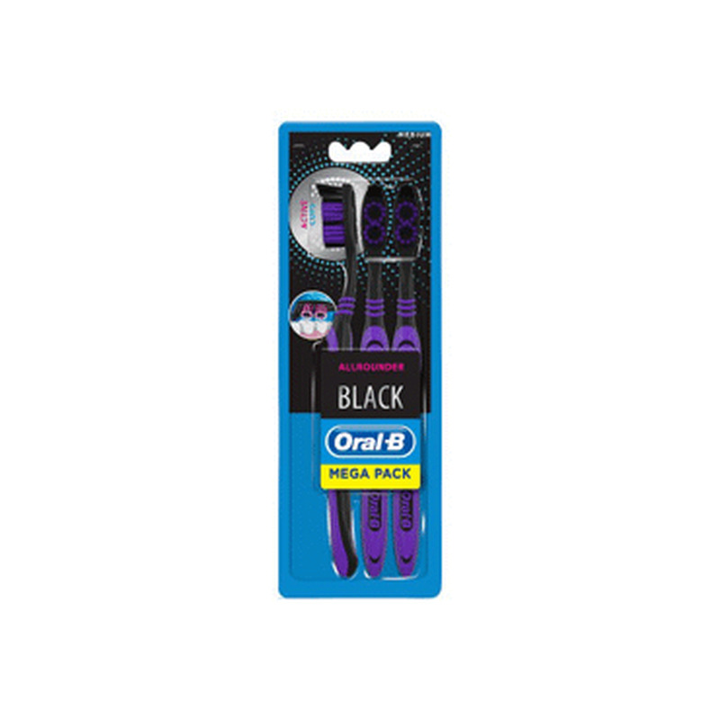 Hambahari ORAL-B AllRounder Black M 3tk