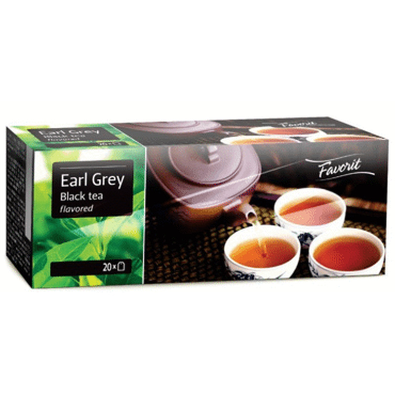 Must tee FAVORIT Earl Grey 20x1.75g