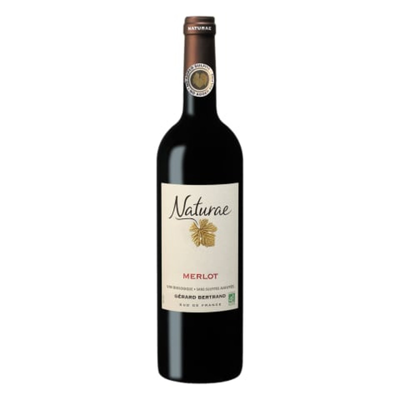 Kaitstud geograafilise tähisega vein Gerard Bertrand Naturae Merlot 14%vol 0,75l