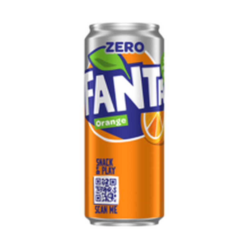 Fanta apelsini zero karastusjook 330ml