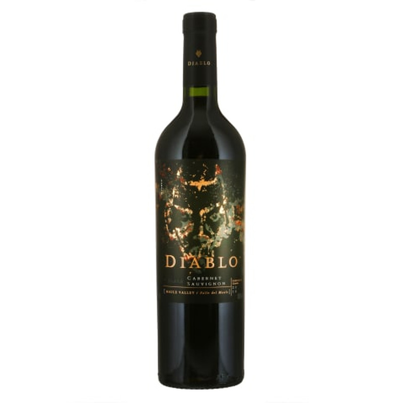 Geograafilise tähisega vein Diablo Black Cabernet Sauvignon 13,5%vol 0,75l