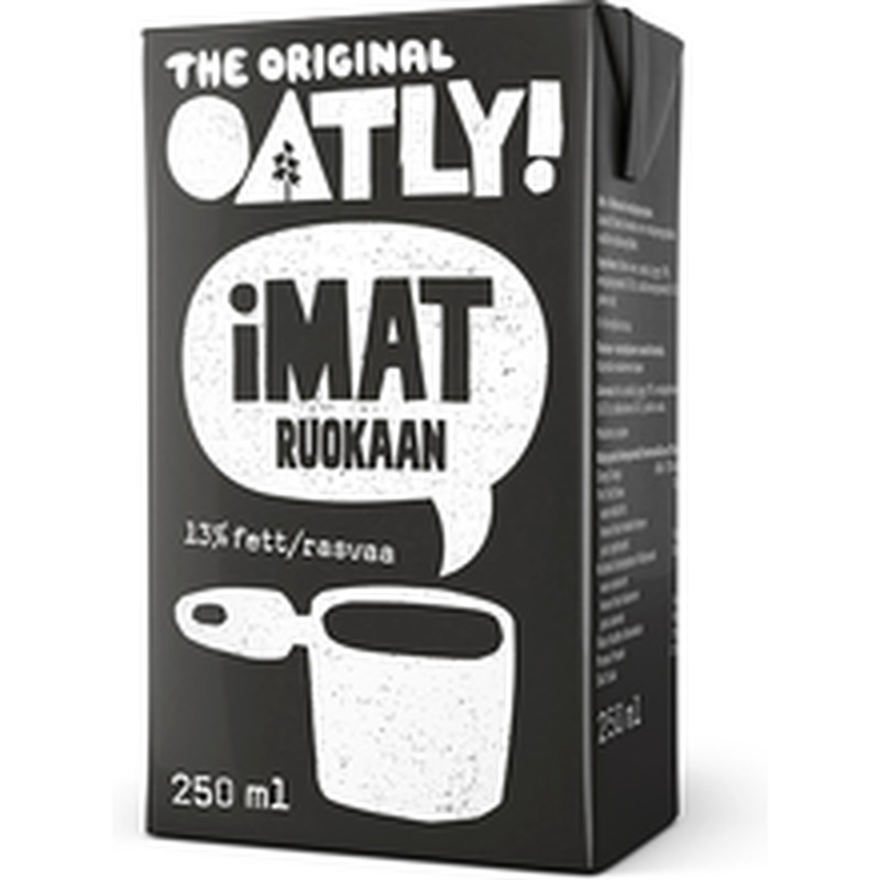 Köögikreem kaerast 13%, OATLY, 250 ml