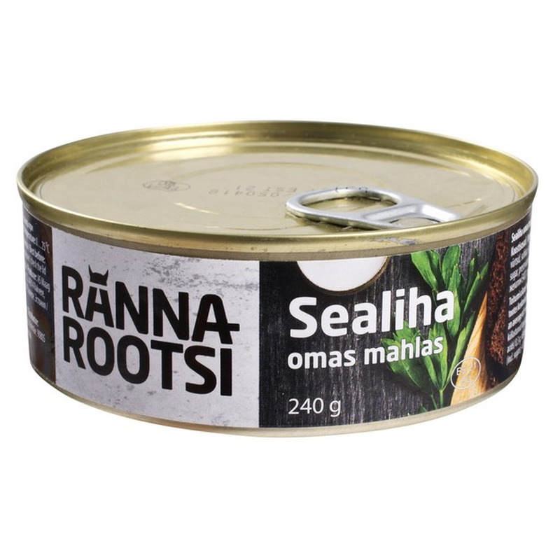 Sealiha konserv, RANNAROOTSI, 240 g