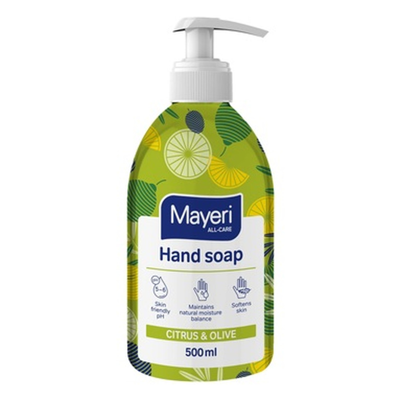 Vedelseep Citrus&Olive hand balsam, MAYERI, 500 ml