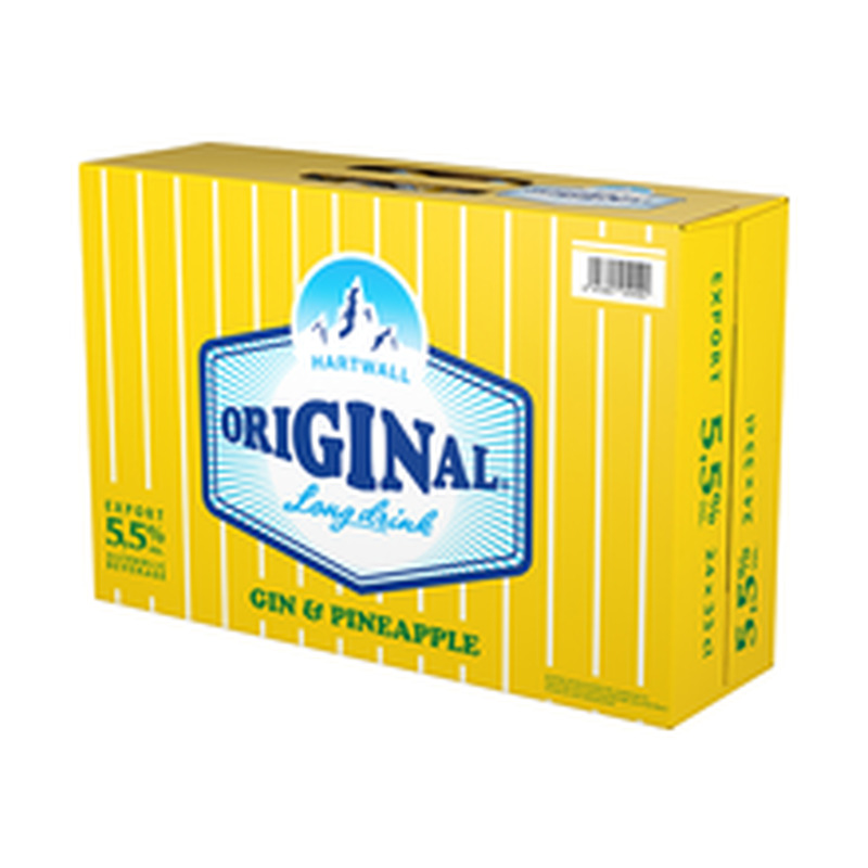 Hartwall Original Long Drink Pineapple muu alkohoolne jook 5,5%vol24x330ml