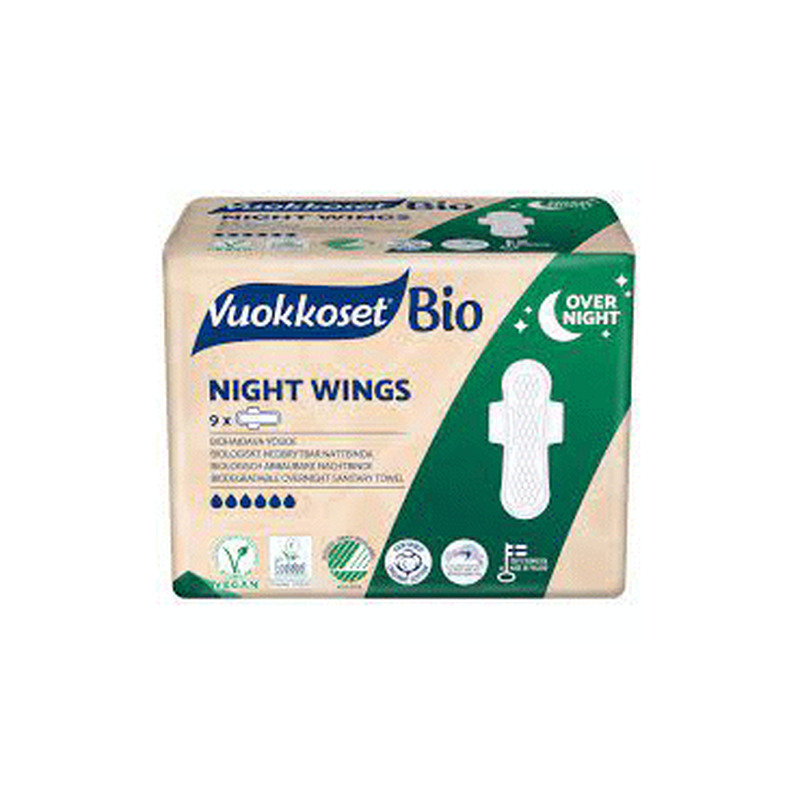 Hüg.sidemed VUOKKOSET 100% Bio Night 9tk