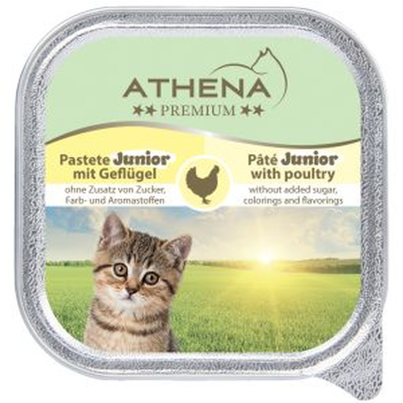 Kassieine Junior linnulihaga, ATHENA, 100 g