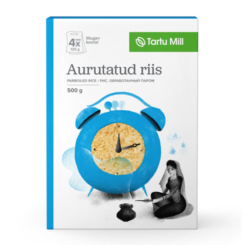 Riis aurutatud Tartu Mill 4x125g