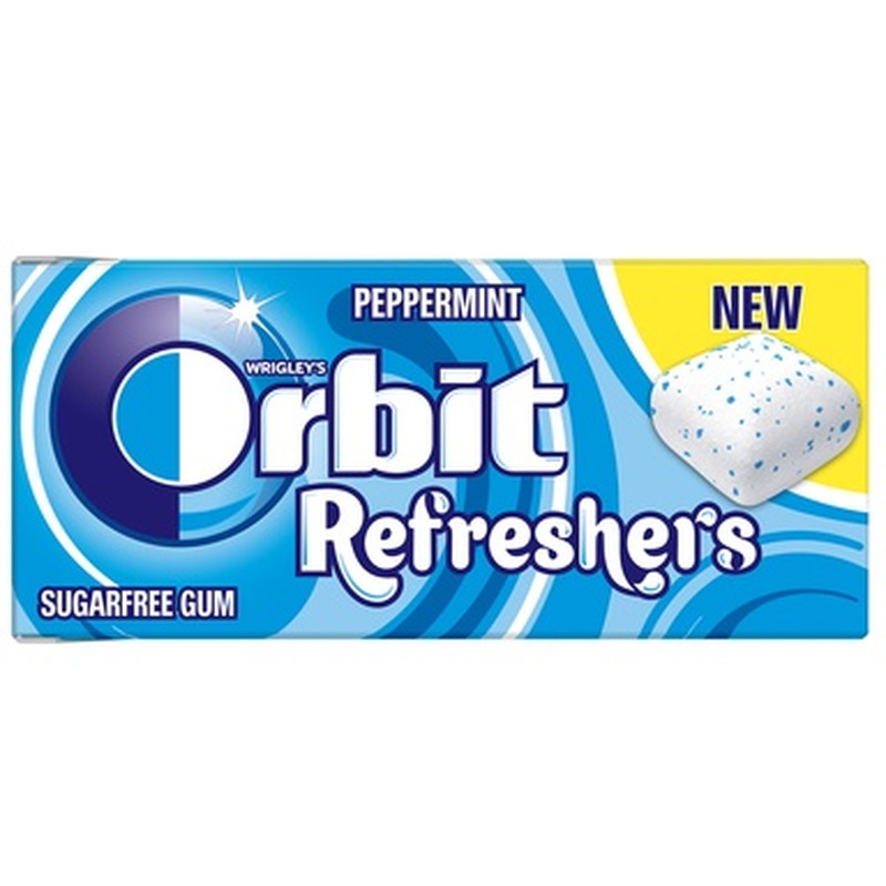 Orbit Refreshers Peppermint, ORBIT, 15,6 g