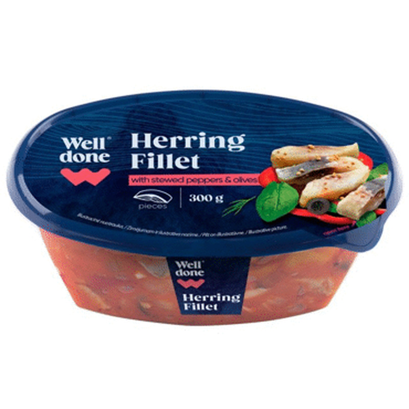 Heeringafilee köögivilj.&paprika WD,300g