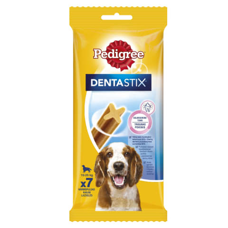 Närimissuupiste Pedigree Dentastix keskmisele koerale 7tk