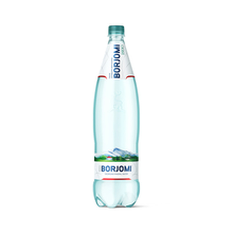 Karboniseeritud looduslik mineraalvesi, BORJOMI, 1,25 L