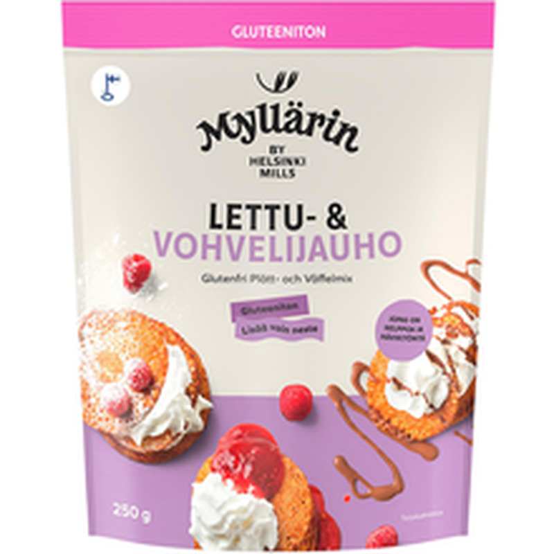 Myllärin gluteenivaba pannkoogi- ja vahvlisegu 250 g