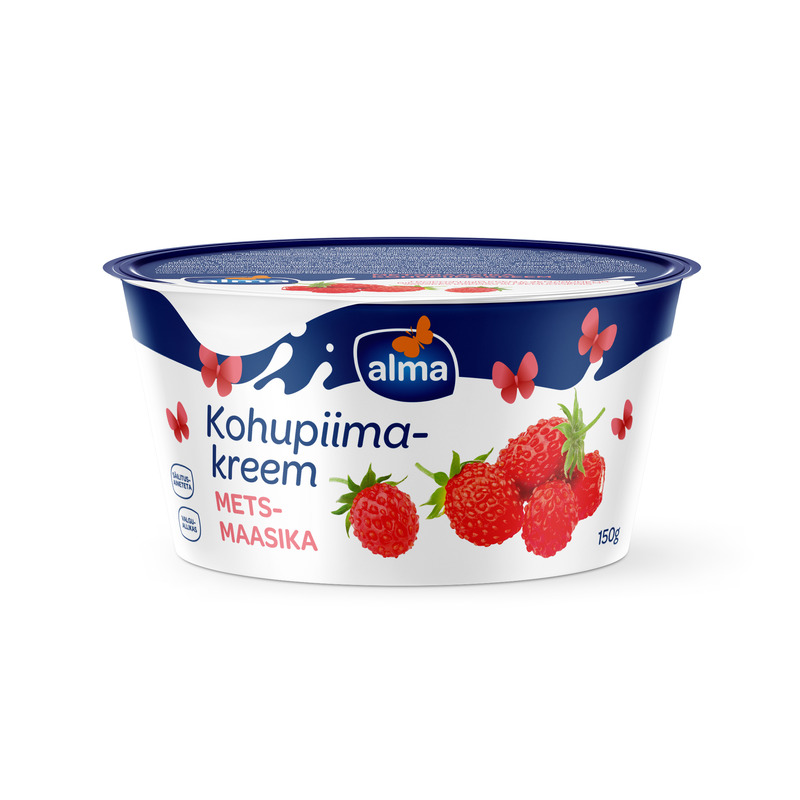 Kohupiimakreem metsmaasika, ALMA, 150 g