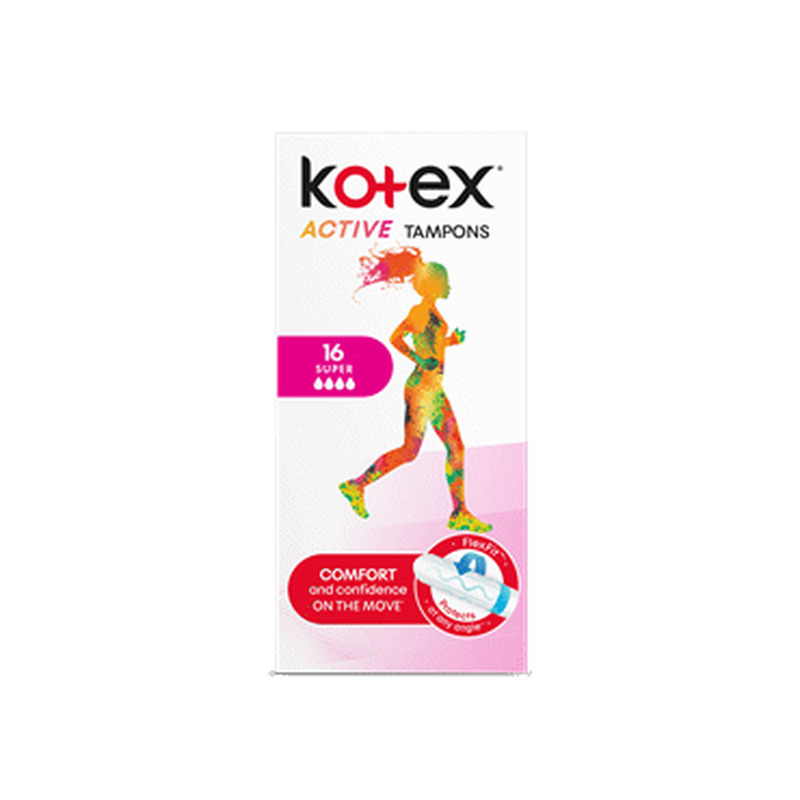 Tampoon KOTEX Active Super, 16tk