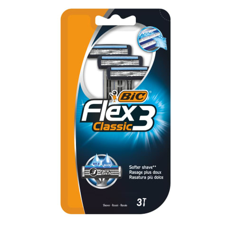 Pardel Bic flex 3 comfort 3tk