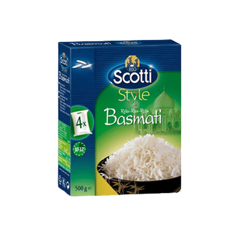 Eksoot. Basmati riis RISO SCOTTI 4x125g