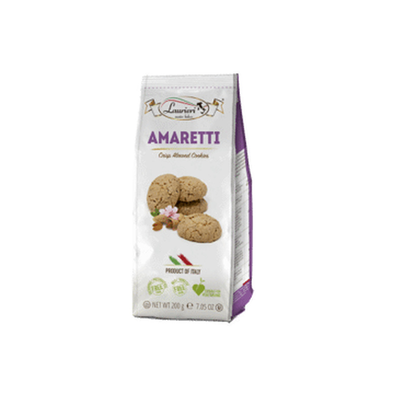 Küpsis Amaretti mandel LAURIERI 200g