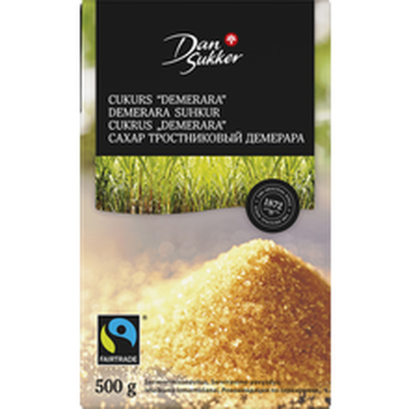 Suhkur Demerara, DAN SUKKER, 500 g