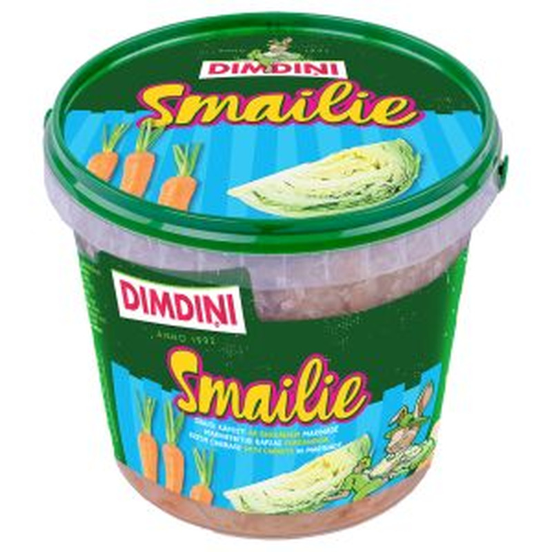 Dimdini Smailie Marineeritud kapsas porganditega 650g