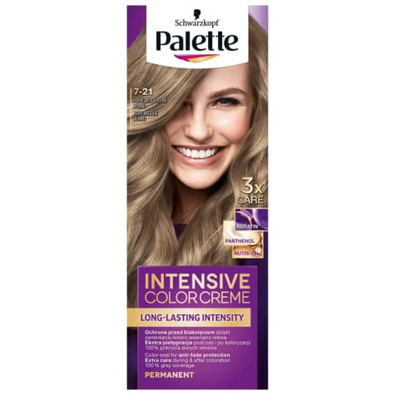 Püsivärv Palette Icc 7-21 tuhkjas keskmine blond