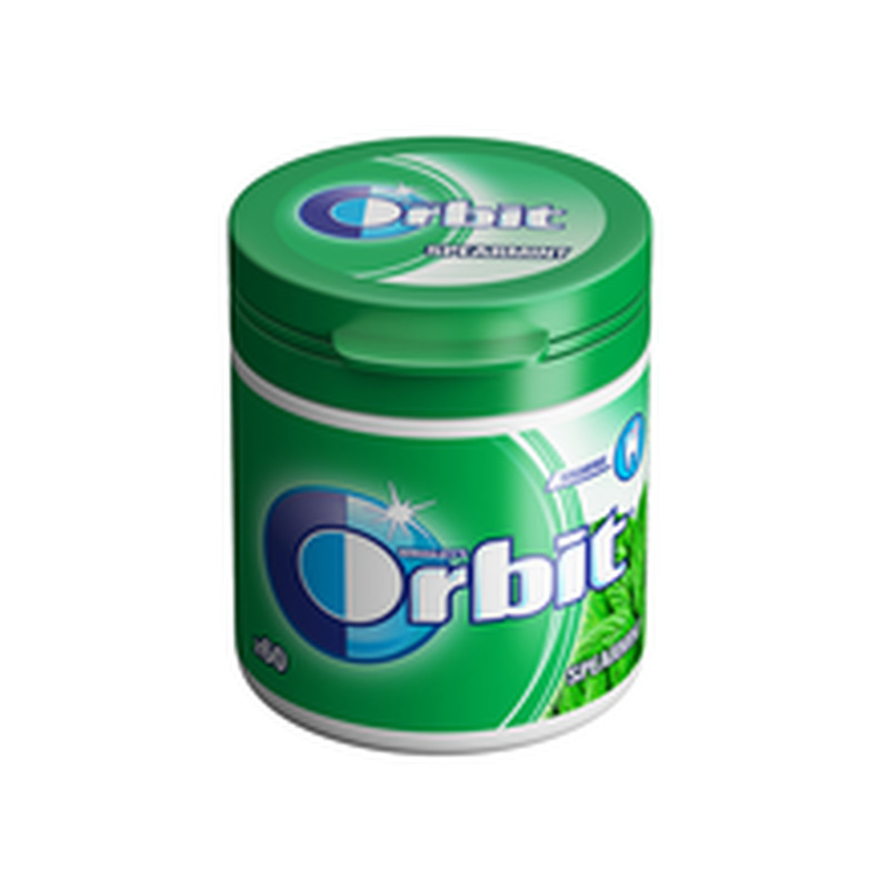 Närimiskumm Spearmint, ORBIT, 84 g