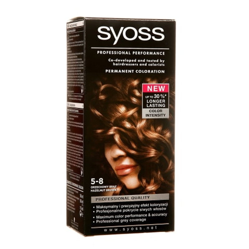 Püsivärv Syoss Color 5-8 pähkelpruun