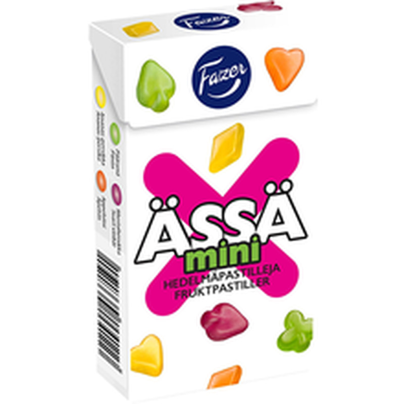 Fazer Ässä Mini puuviljapastillid 40g