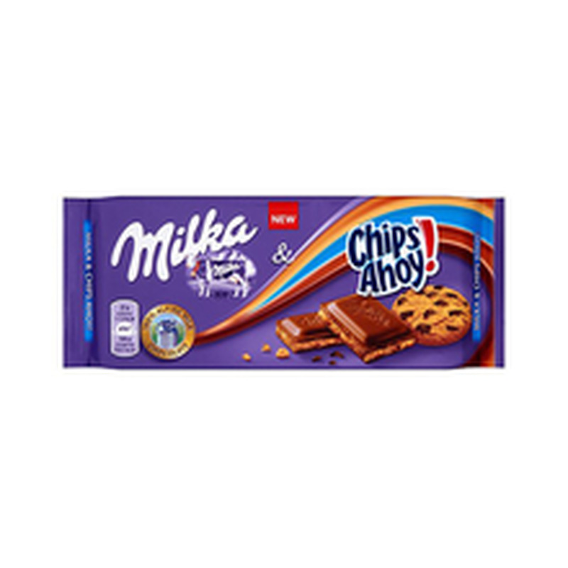 Šokolaad Chips Ahoy!, MILKA, 100g