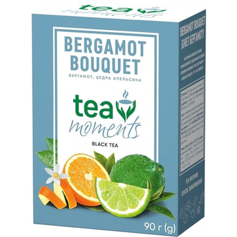 TEA MOMENTS Bergamot Bouquet must tee 90g