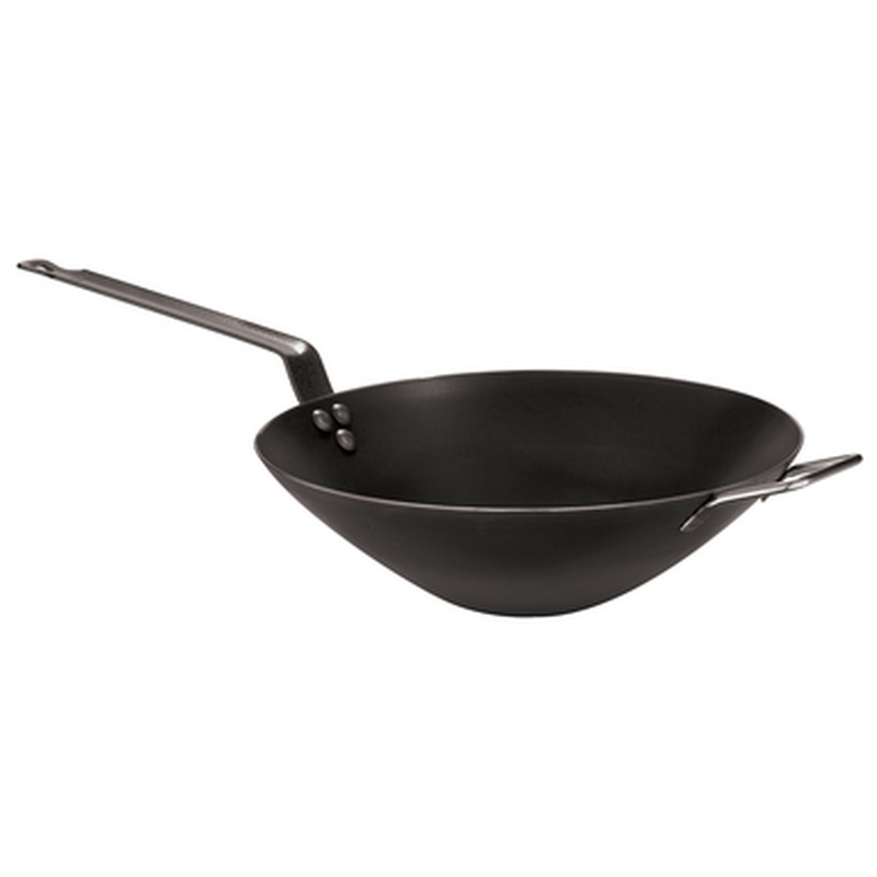 BEST Wok pann 40cm x 11cm (Paderno, must plekk)