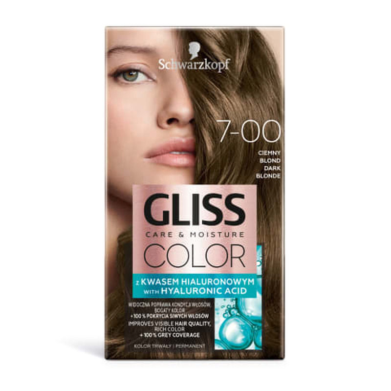 Juuksevärv Gliss Color 7-00 tumeblond