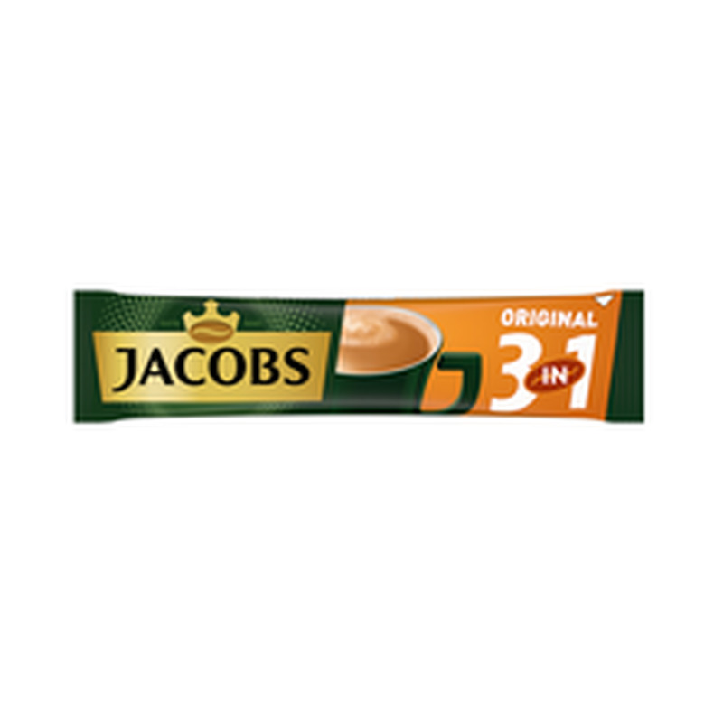 Lahustuv kohv Jacobs 3in1, JACOBS, 15,2 g