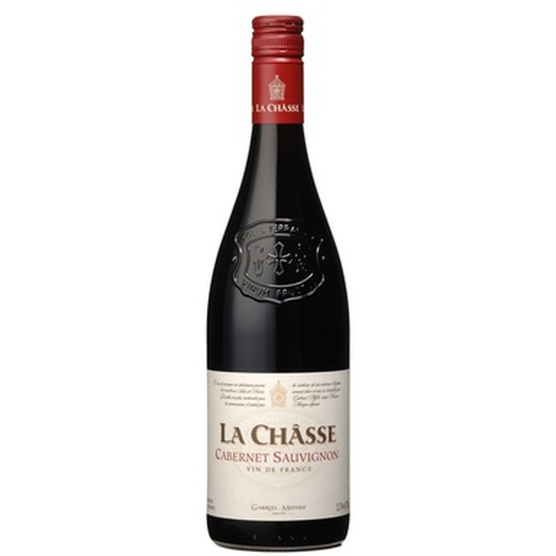 LA CHASSE Cabernet Sauvignon 13% 75cl (punane, kuiv)