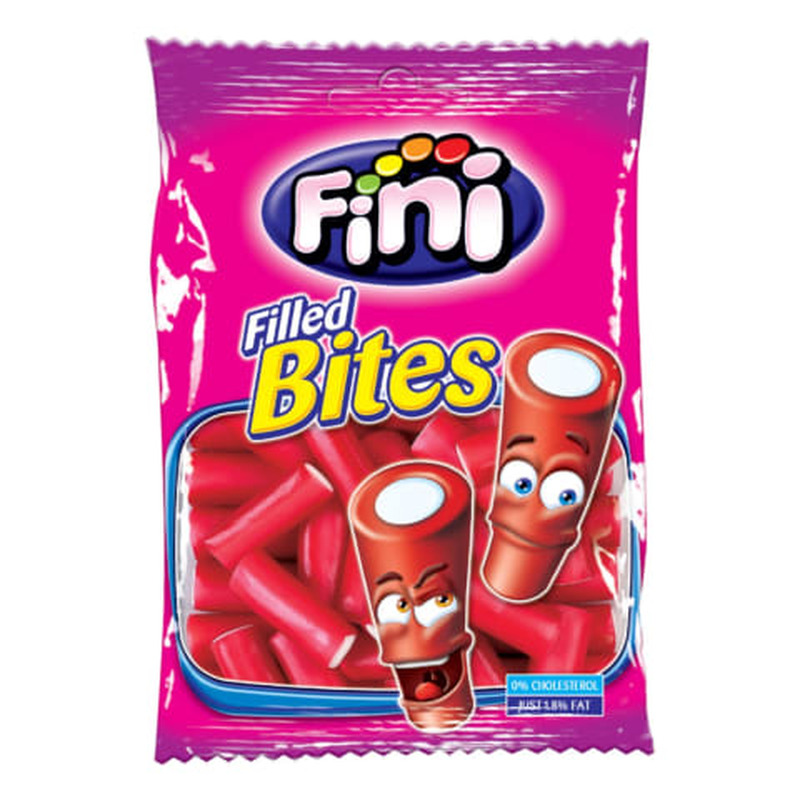 Kummikommid Fini Strawberry Bites 90g