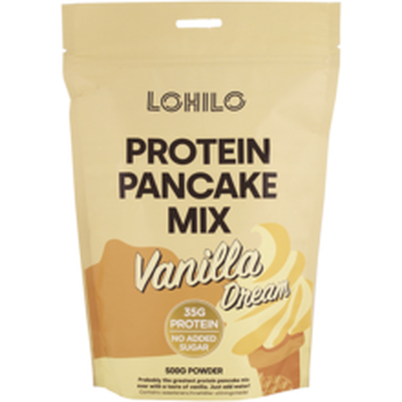 Lohilo Vanilla Dream pannkoogipulber proteiiniga 500 g