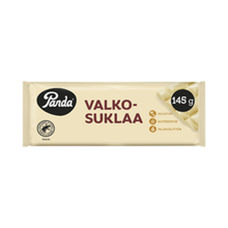 Panda valge šokolaad 145g